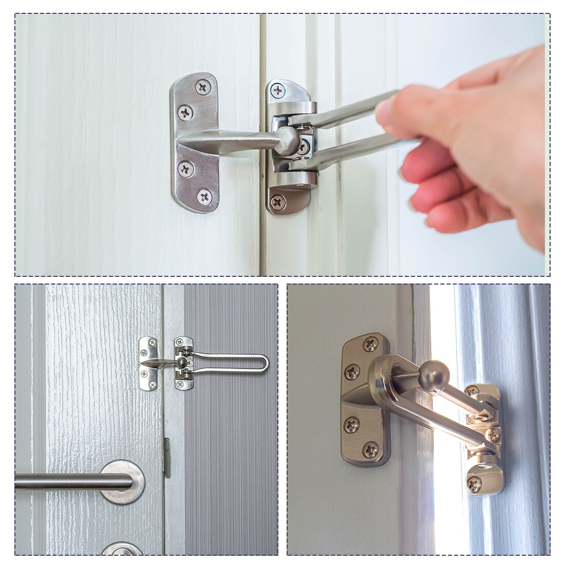 Unique Bargains S25093001UX7247 Horizon-Sliding-Wndw-Pulls-Latches - View #5