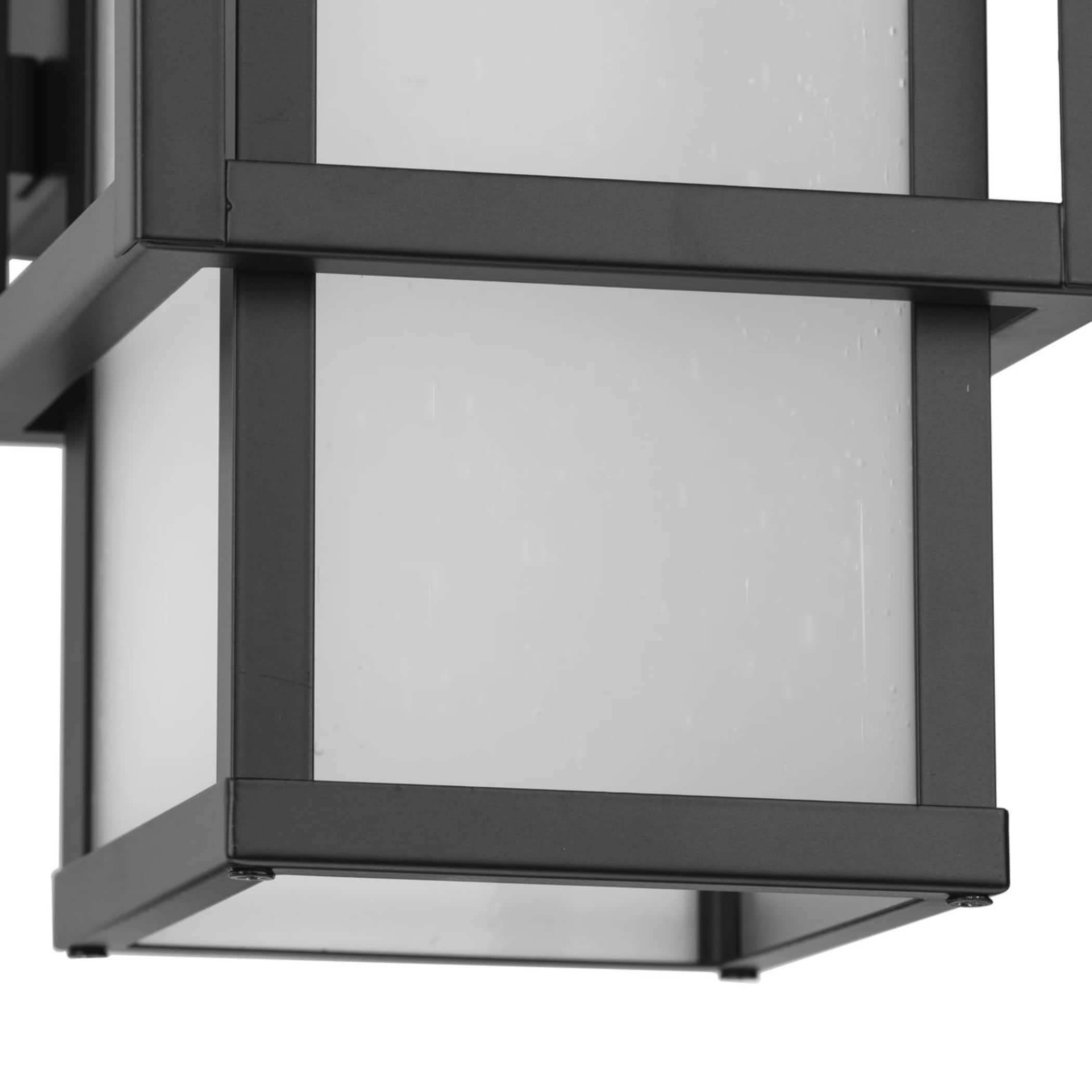 Matte Black Dimmable Direct Wired Electric Lantern