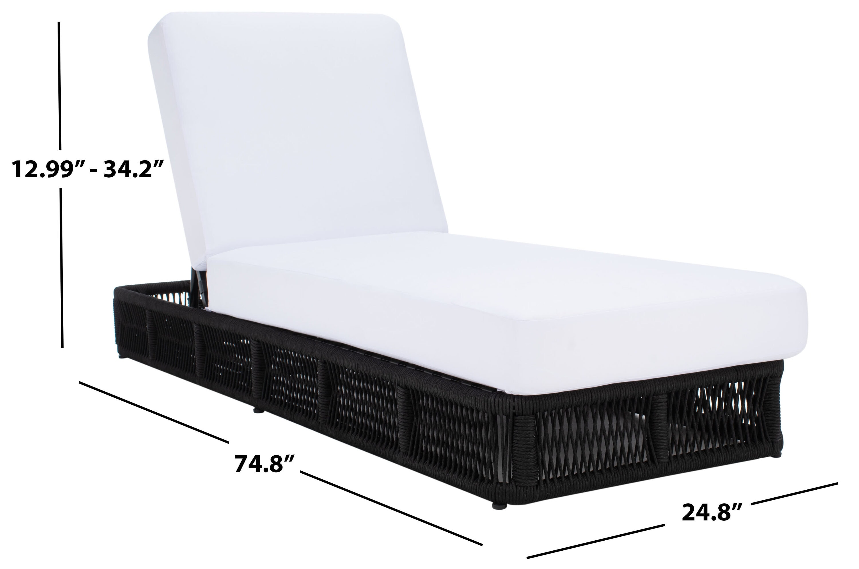 Safavieh PAT7527B Patio-Sofas-Daybeds - View #2