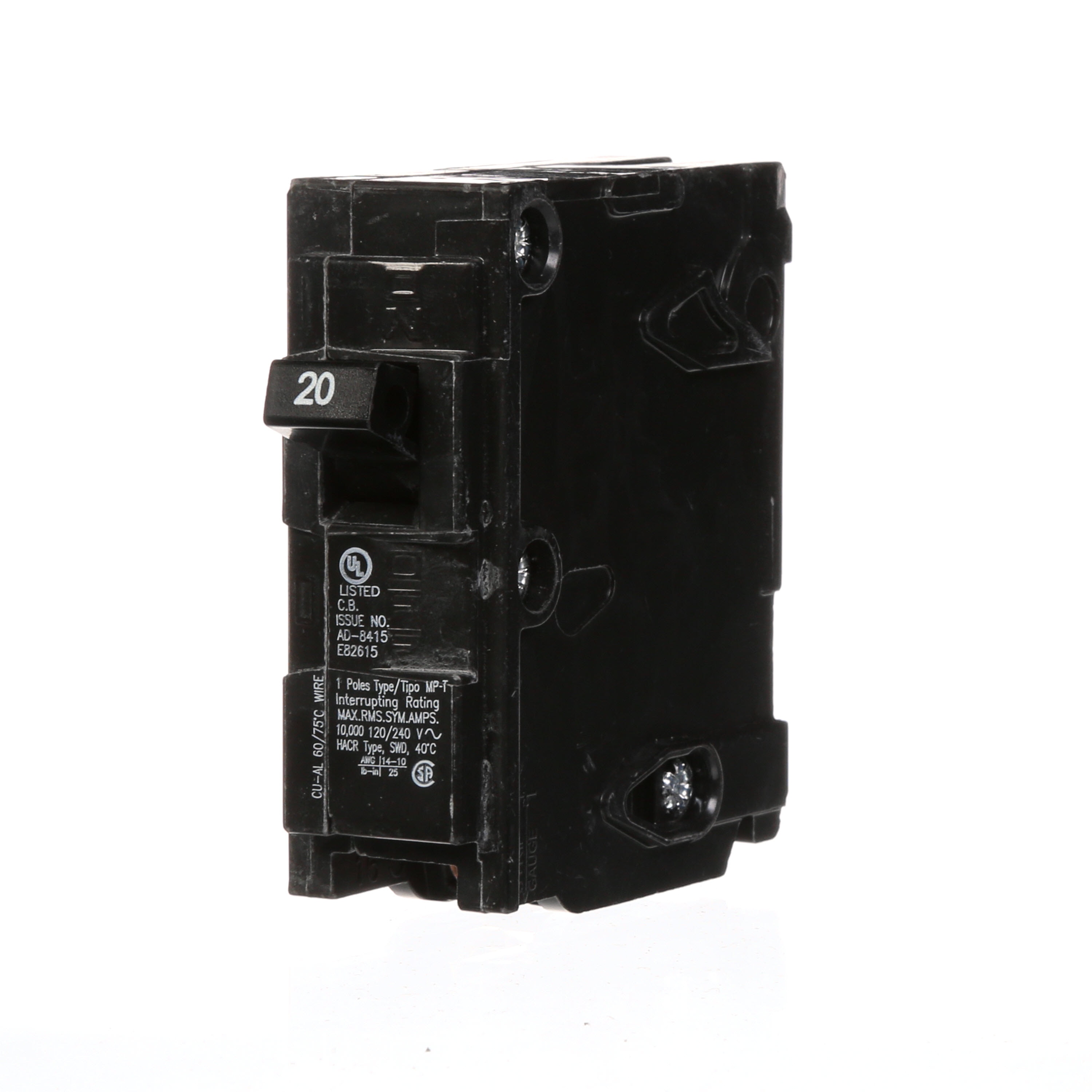 Siemens MP120 MP 20-amp Main Circuit Breaker