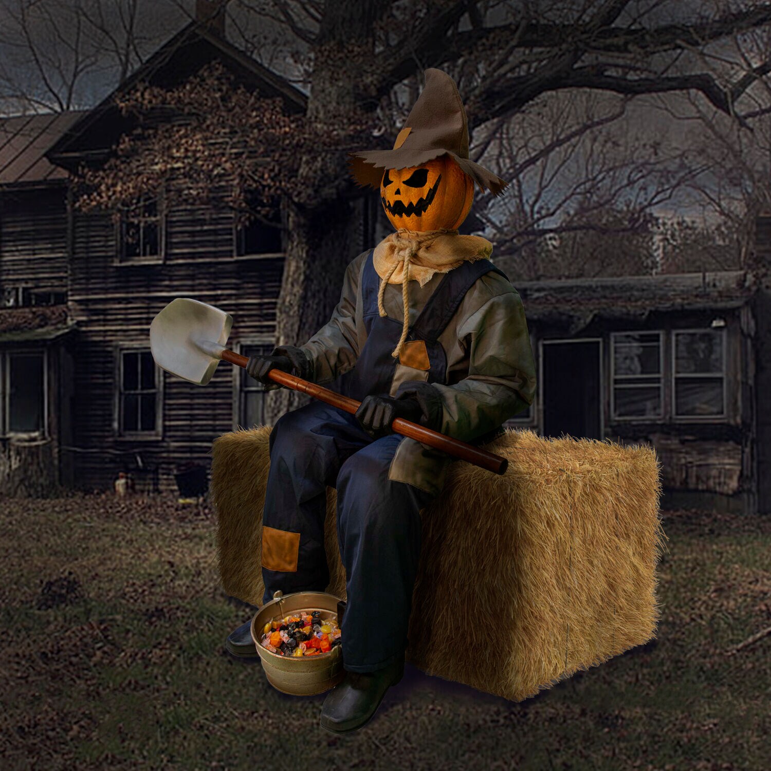 Haunted Hill Farm HHSTPUMP-1FLSA Halloween-Animatronics - View #8