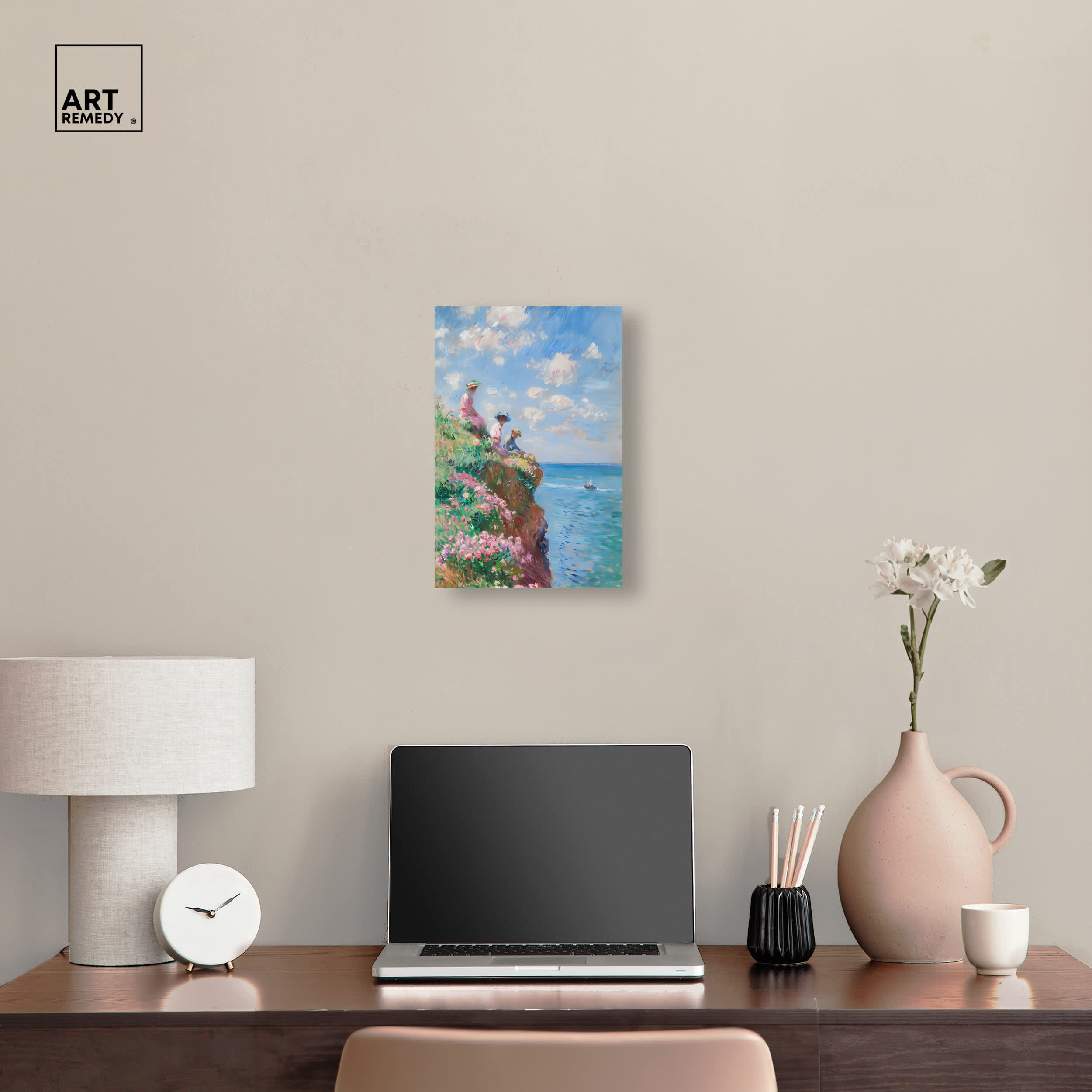 Art Remedy By the Seaside Coastal Print by Gallery Wrapped 10 x 15 in ...