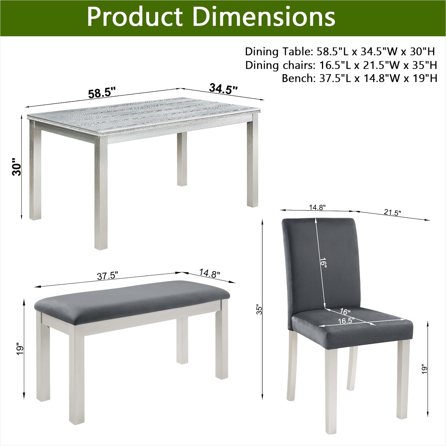 SunJet GF8S21ZJA4ZY Dining-Sets - View #6