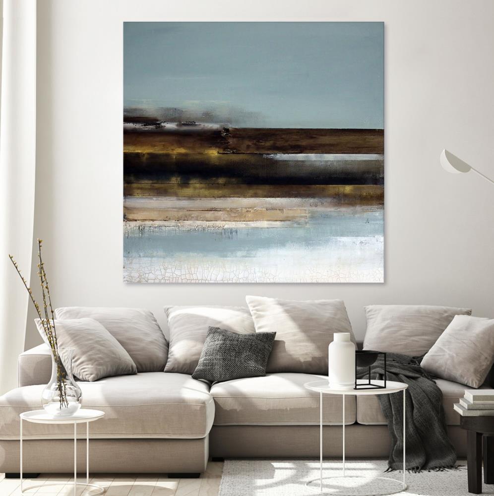 GIANT ART 54-in H x 54-in W Abstract Print on Canvas at Lowes.com