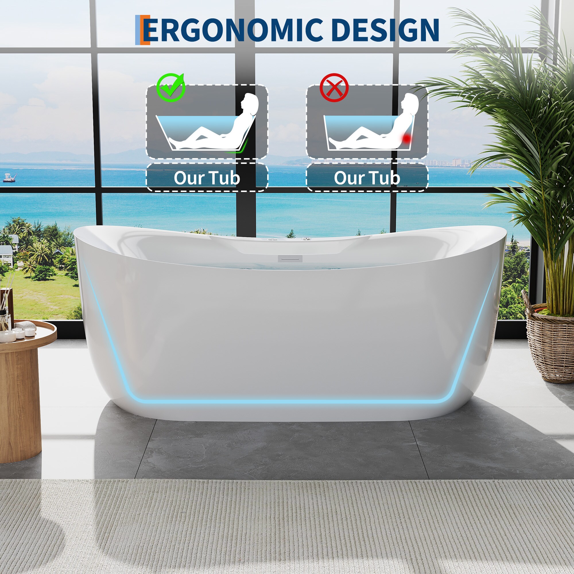 GarveeLife C3H-KNTQZL-2IOI2OEU bathtubs - View #4