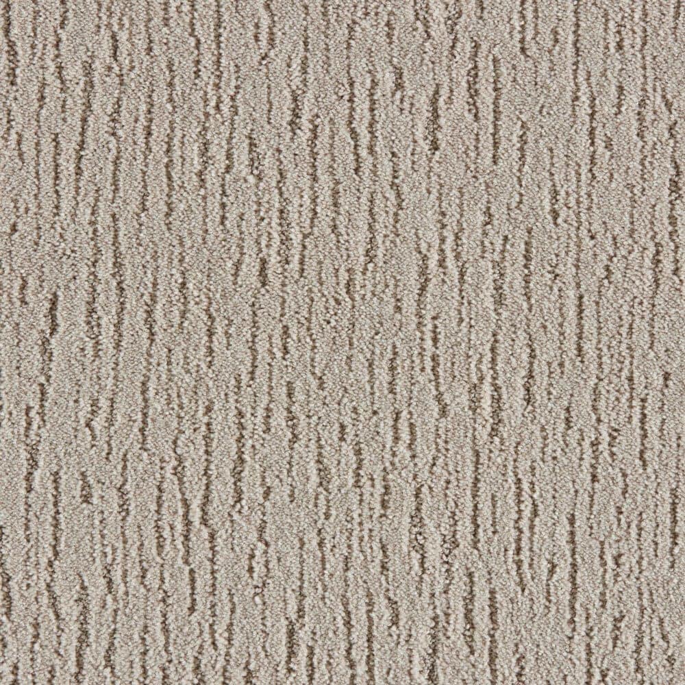 STAINMASTER STP60-L003-0808 (Sample) Soft Impressions Buffed Brown 40-oz sq yard Triexta Pattern Indoor Carpet