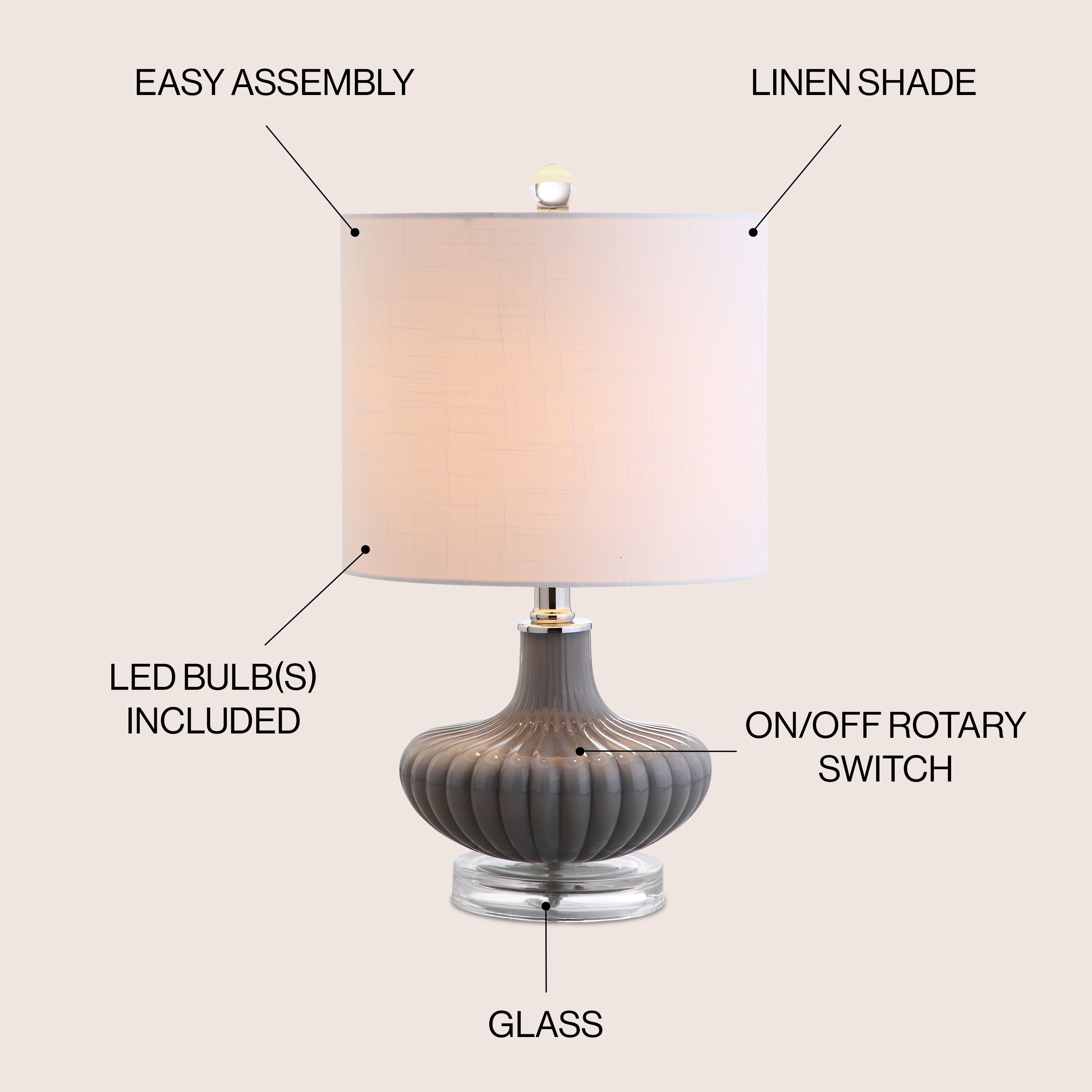 JONATHAN  Y JYL1032A Table-Lamps - View #3