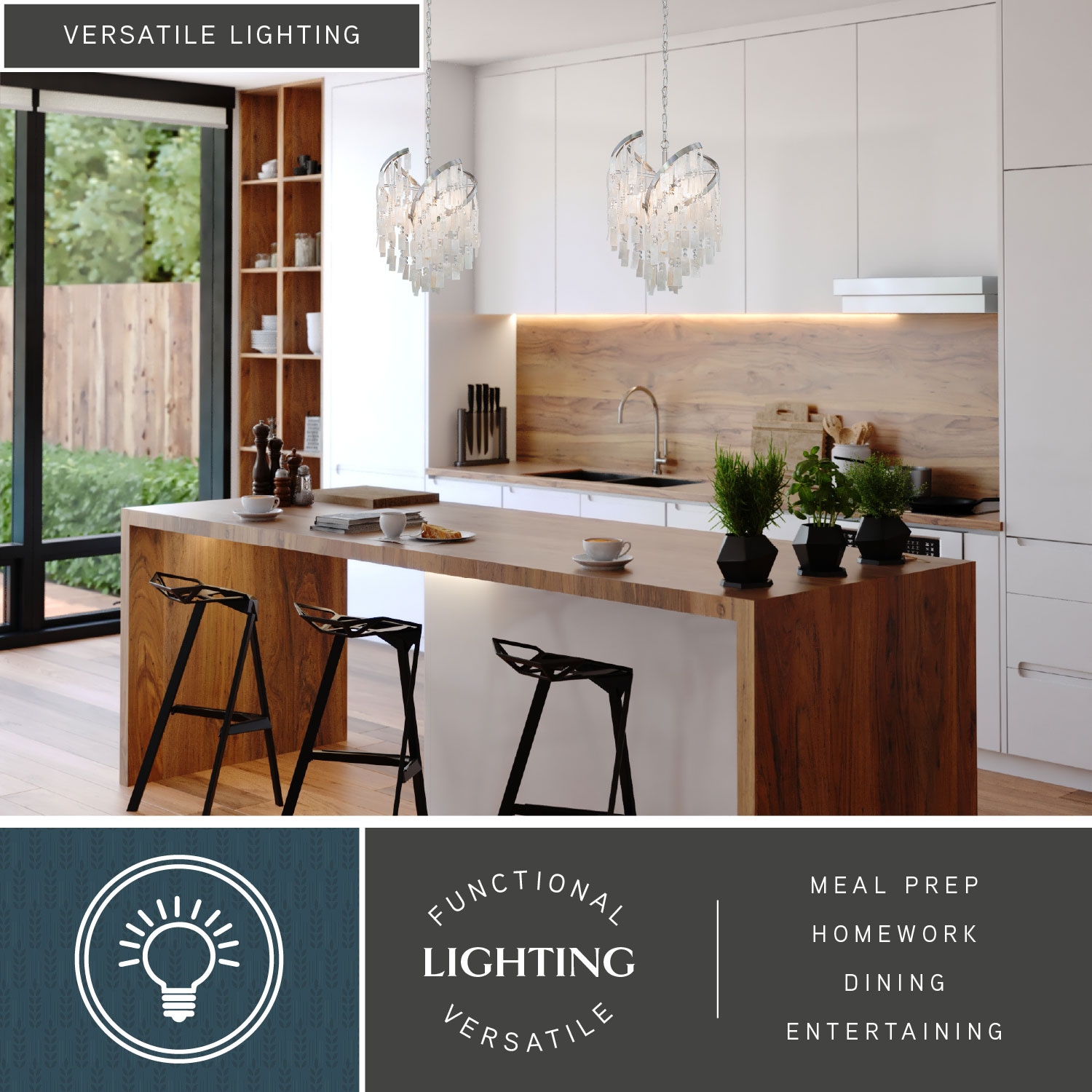 Cascadia P0364 Pendant-Lights - View #3