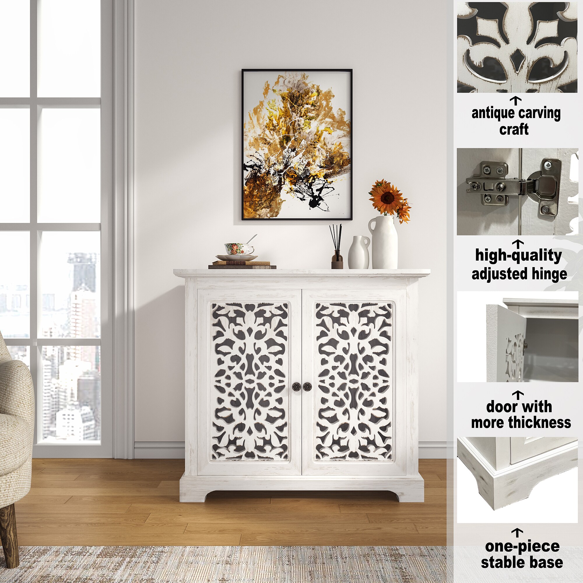 SINOFURN SYA330171GN Console-Sofa-Tables - View #13