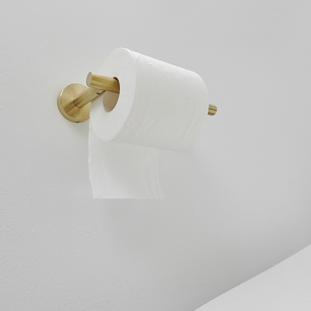 Brushed Gold Toilet Paper Holder Sus304 Stainless Steel, Modern