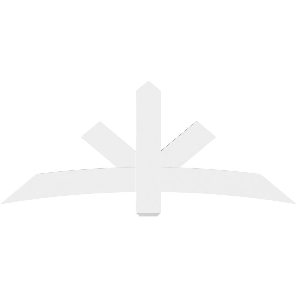 Ekena Millwork GBP072X30X0206ALB00 Exterior-Brackets-Braces - View #2