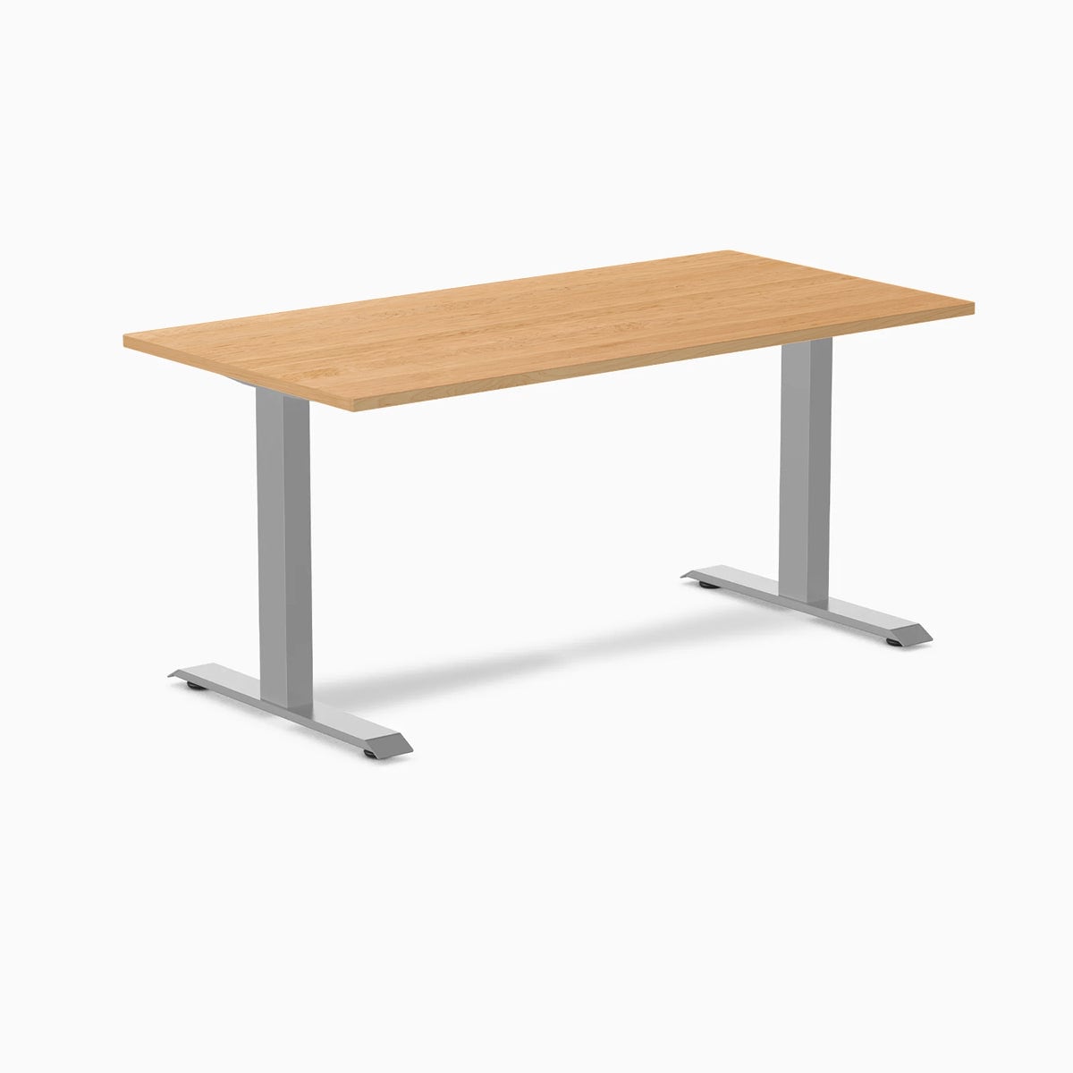 Desky Zero Hardwood Office Desk - Maple / 60 x 30 inches / Gray in the ...