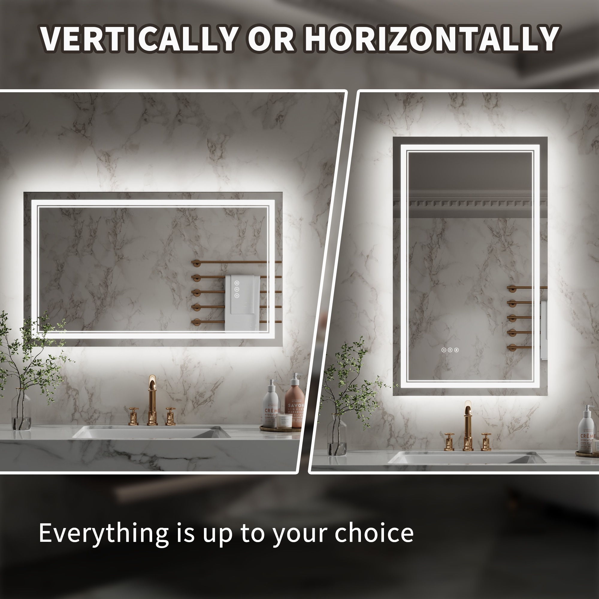 ExBrite TFBM2440 Framed-Bath-Mirrors - View #12