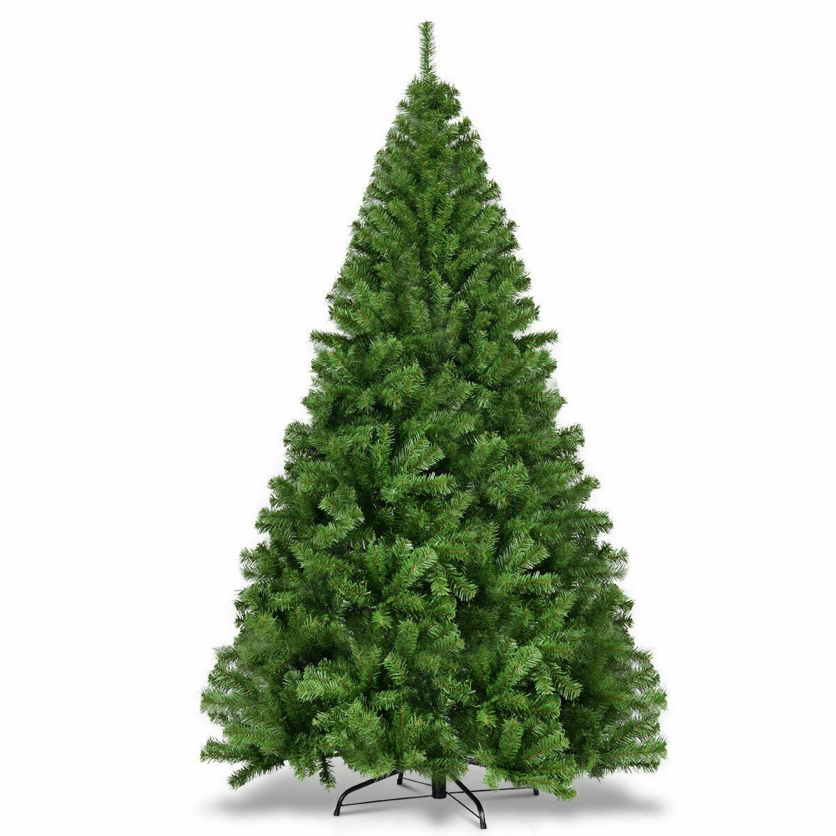 Luxury Xmas Santa Tree Artificial Christmas Tree Green&White 4ft,5ft,6ft,7ft,8ft 