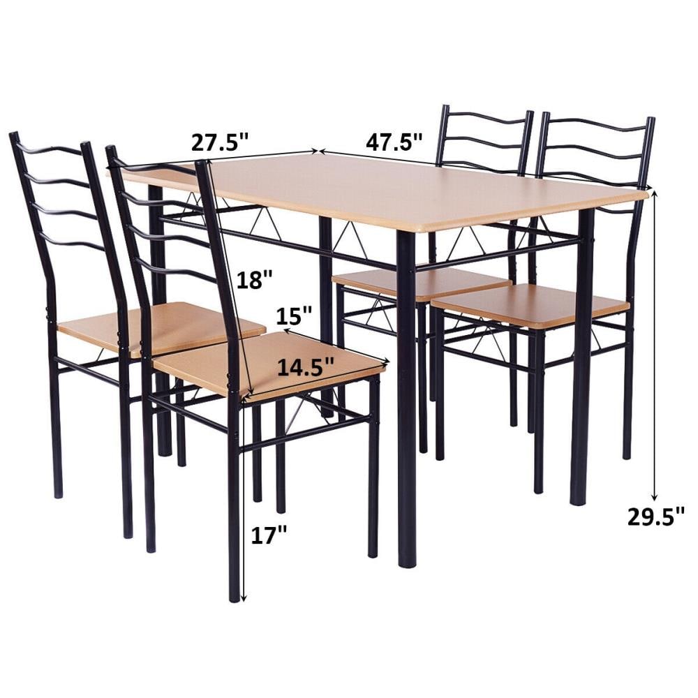 WELLFOR HW-HLY-55389BW Dining-Sets - View #2