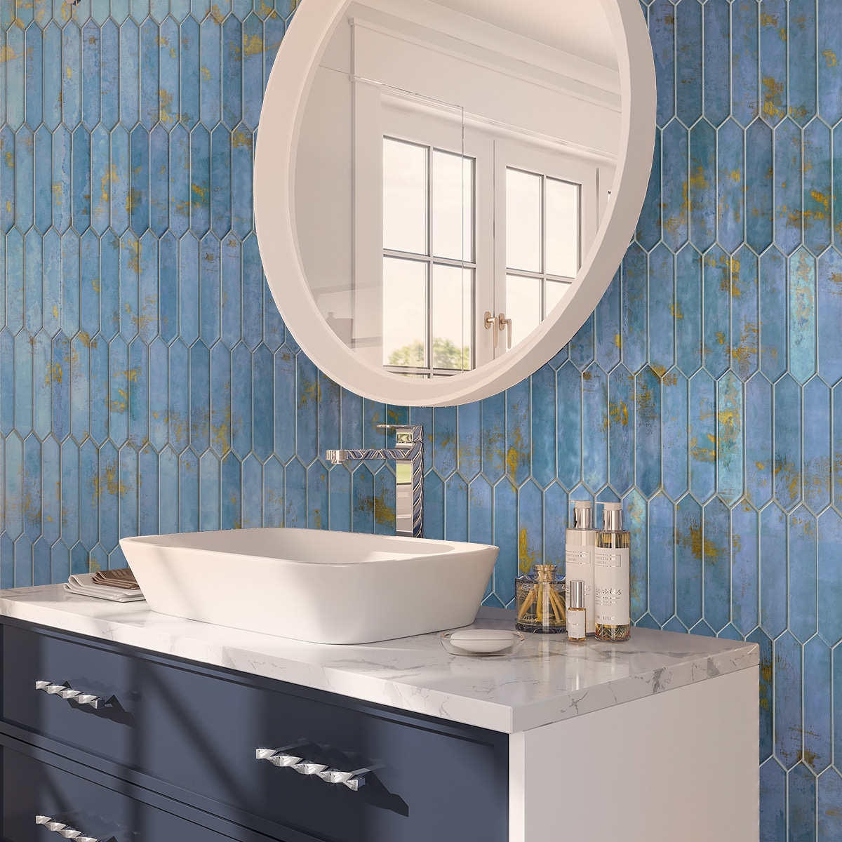 Apollo Tile PCD88RSTBLUA Ceramic-Tile - View #2