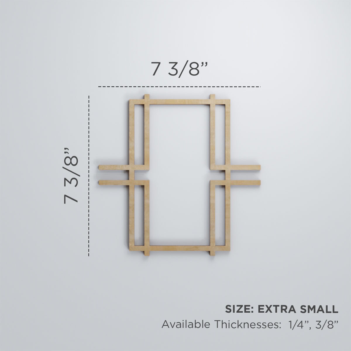 Ekena Millwork WALW08X08X0375GBYBI Wall-Panels - View #3