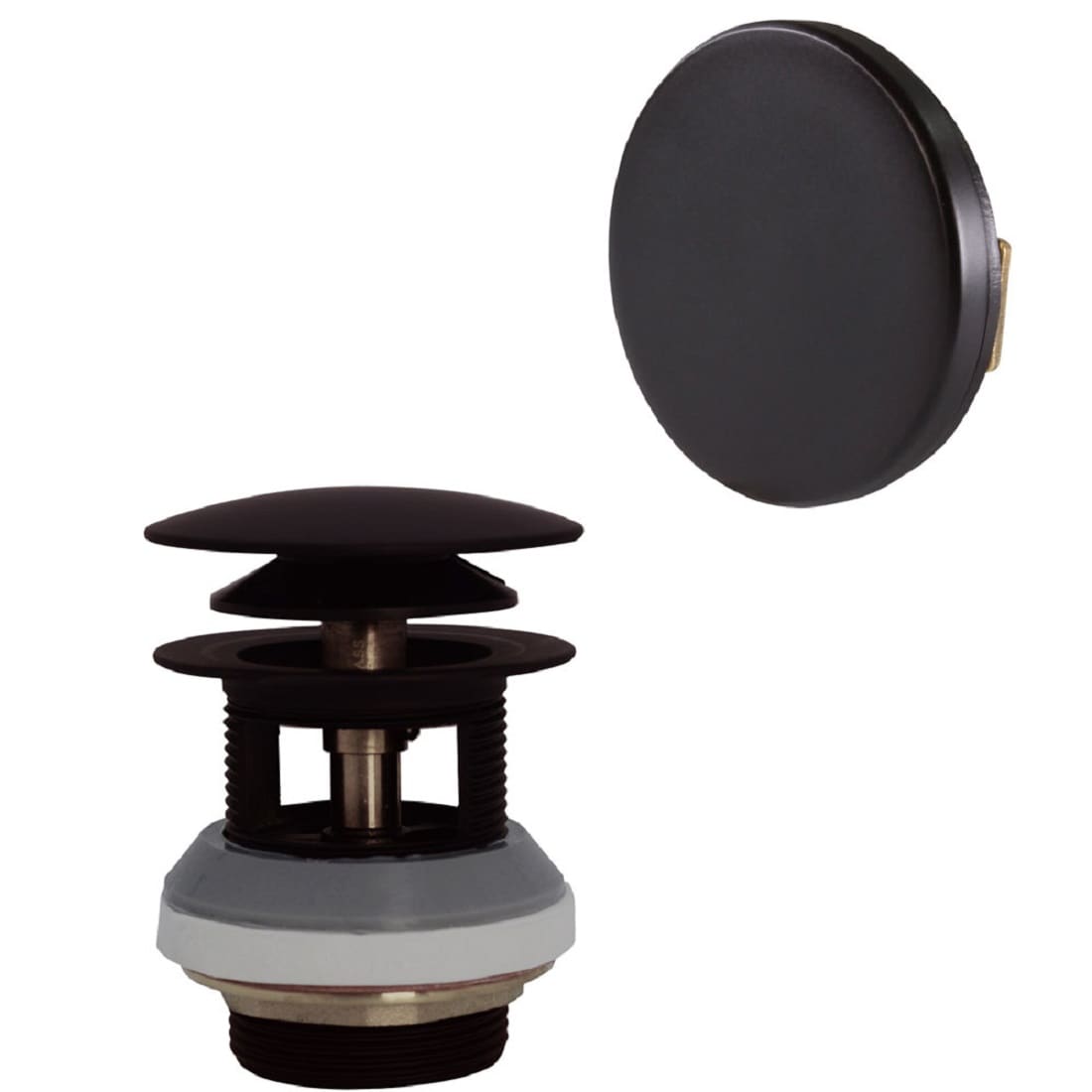 WESTBRASS D98RK-12 Tip Toe Integrated Overflow Tub Trim with Floating Faceplate In Oil Rubbed Bronze