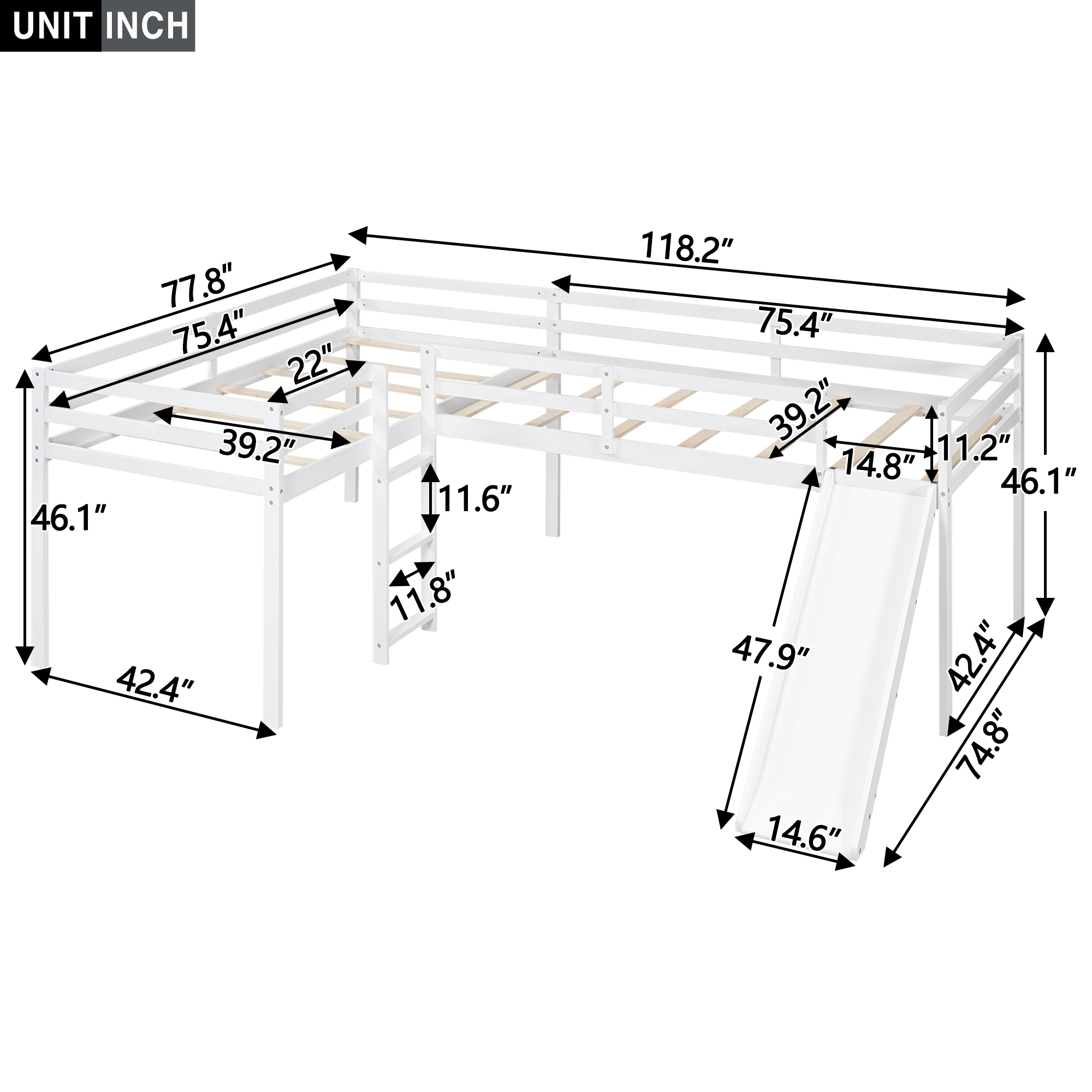 Qualler BEW000242K Bunk-Beds - View #11