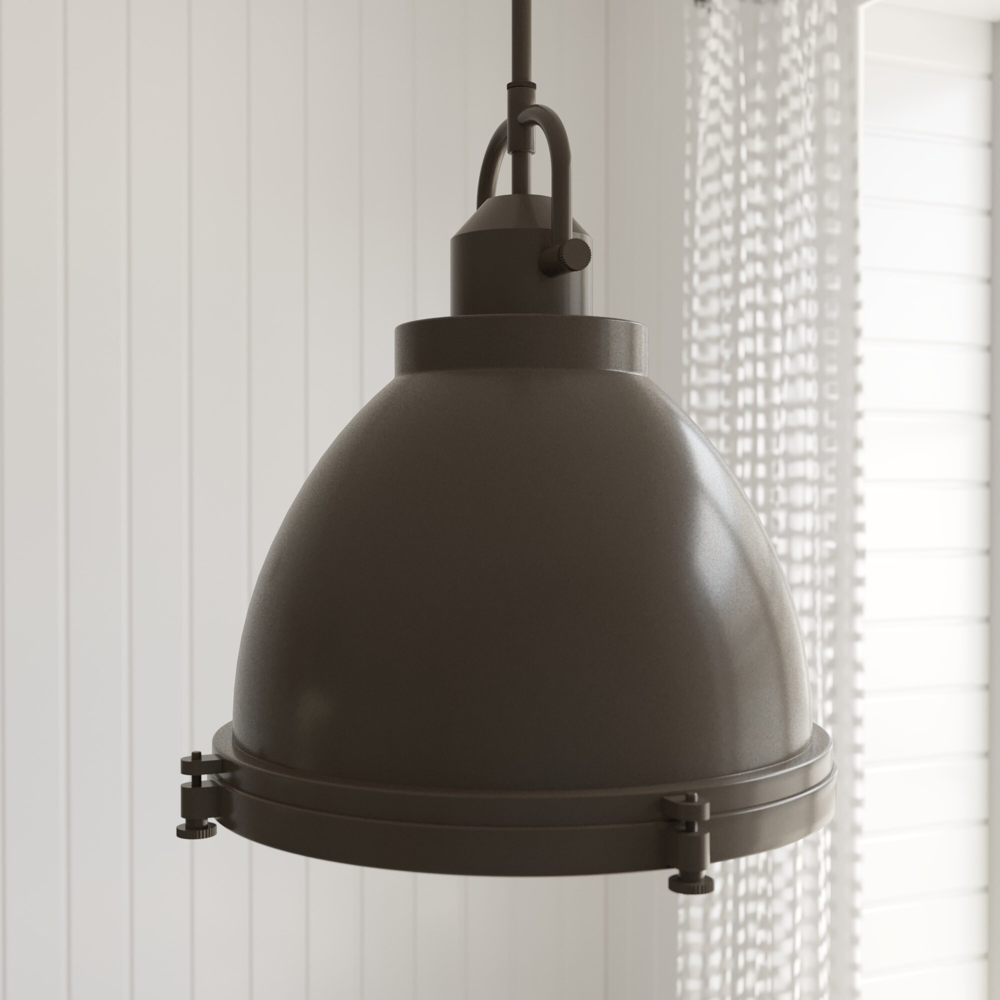 Bridgemoor Noble Bronze Oversized Bowl Pendant Light