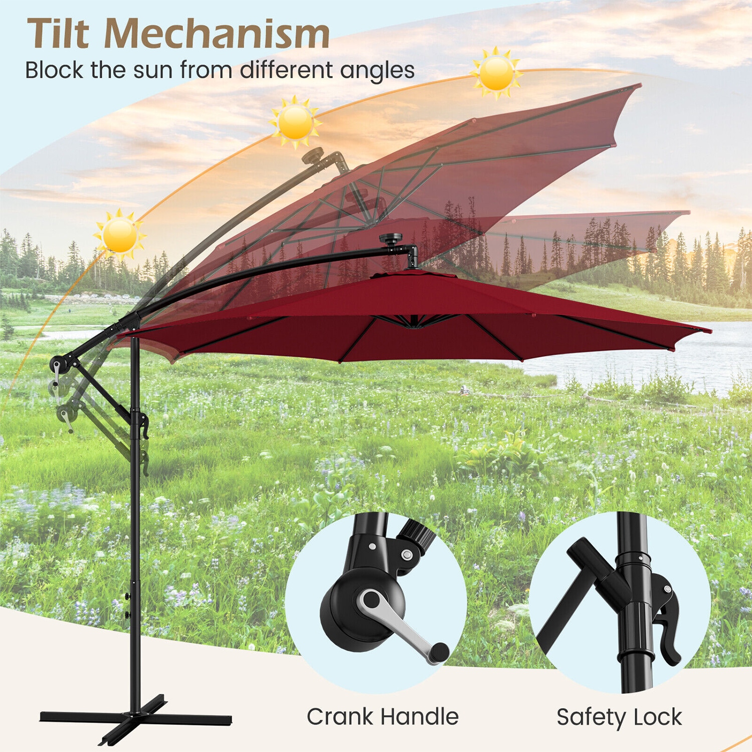 WELLFOR TDG10822WN Umbrellas-2 - View #8