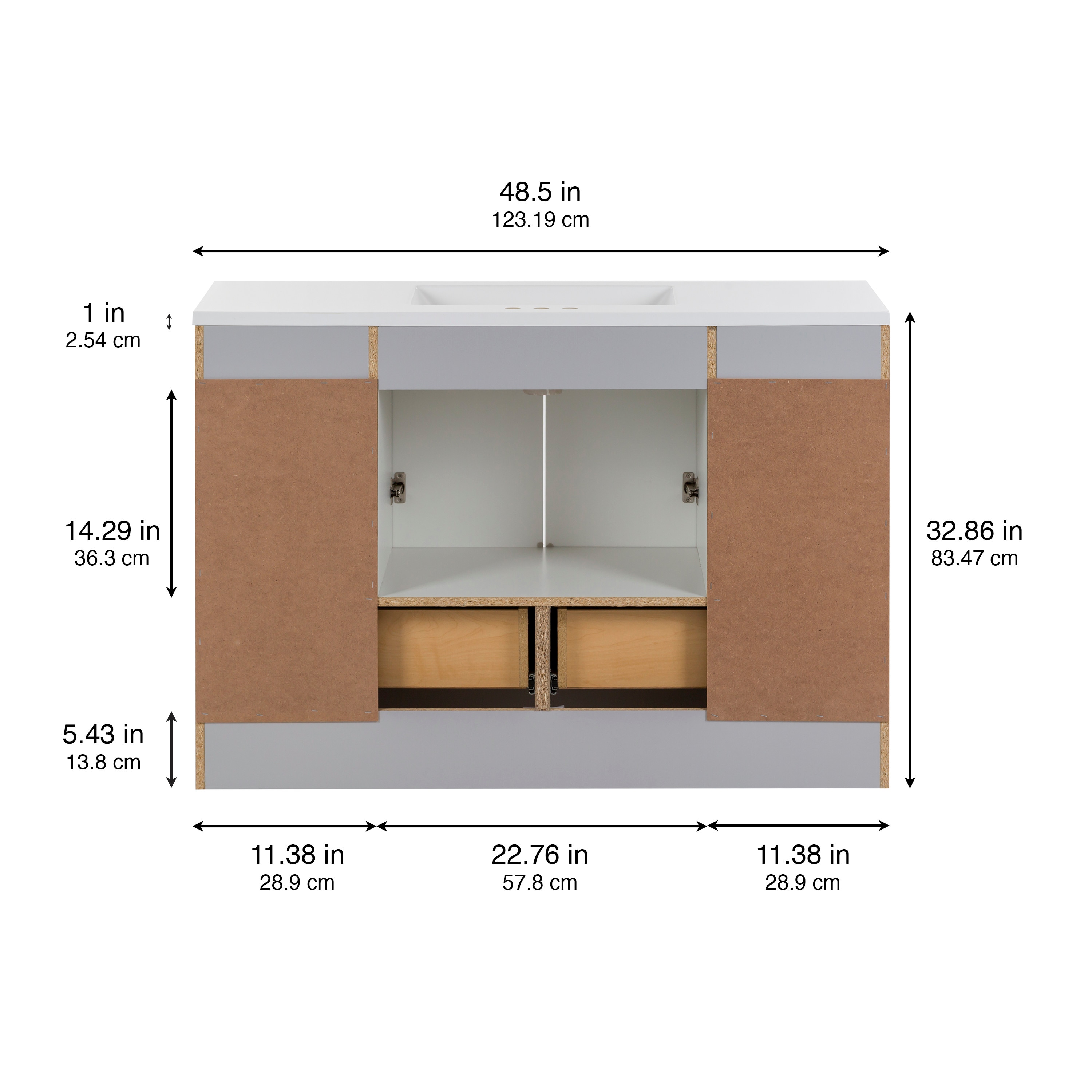 Diamond NOW C48W30325 Bath-Vanity-Combo - View #11
