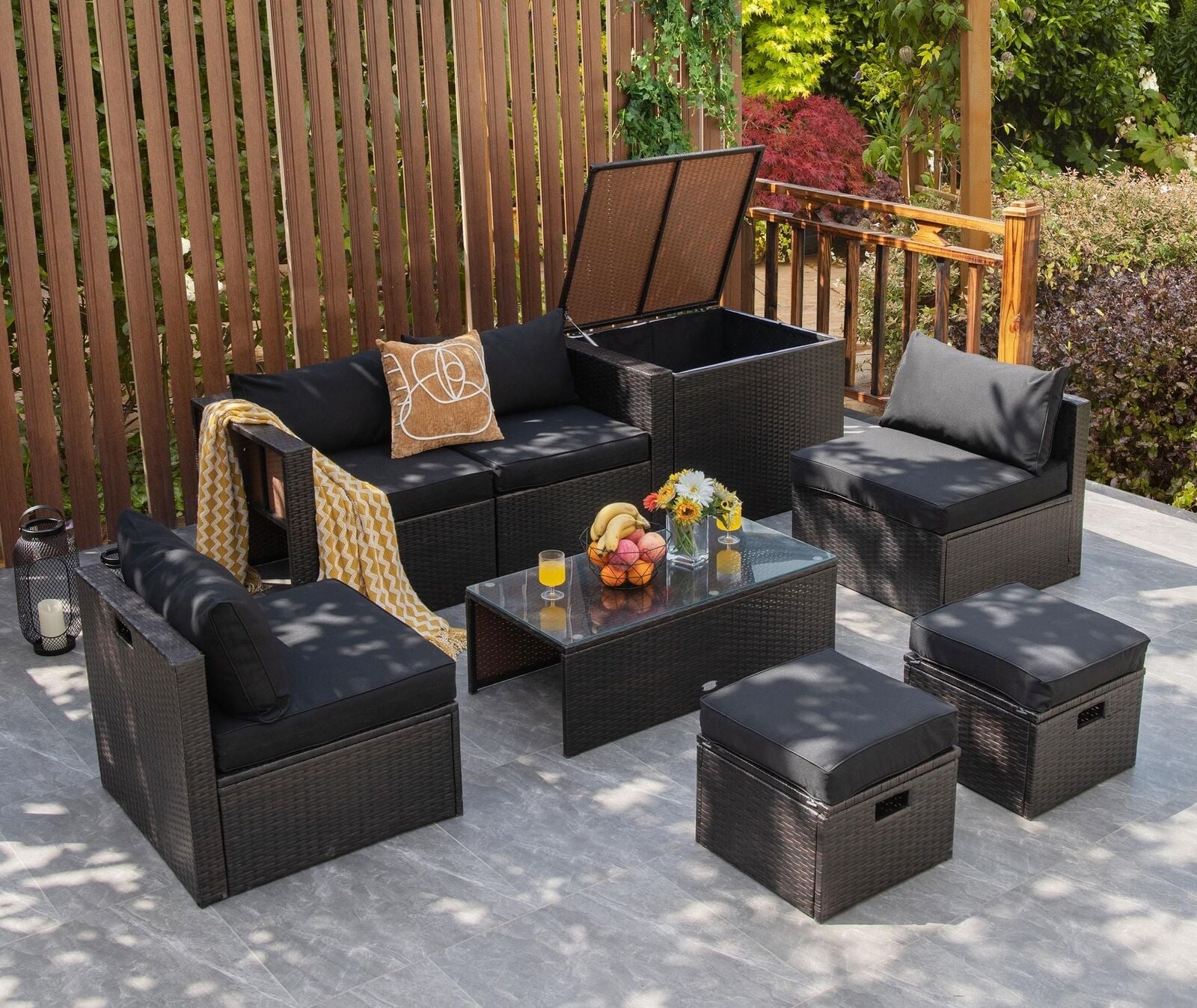 Poinic CWJ68592DK-X Patio-Sofas-Daybeds - View #2