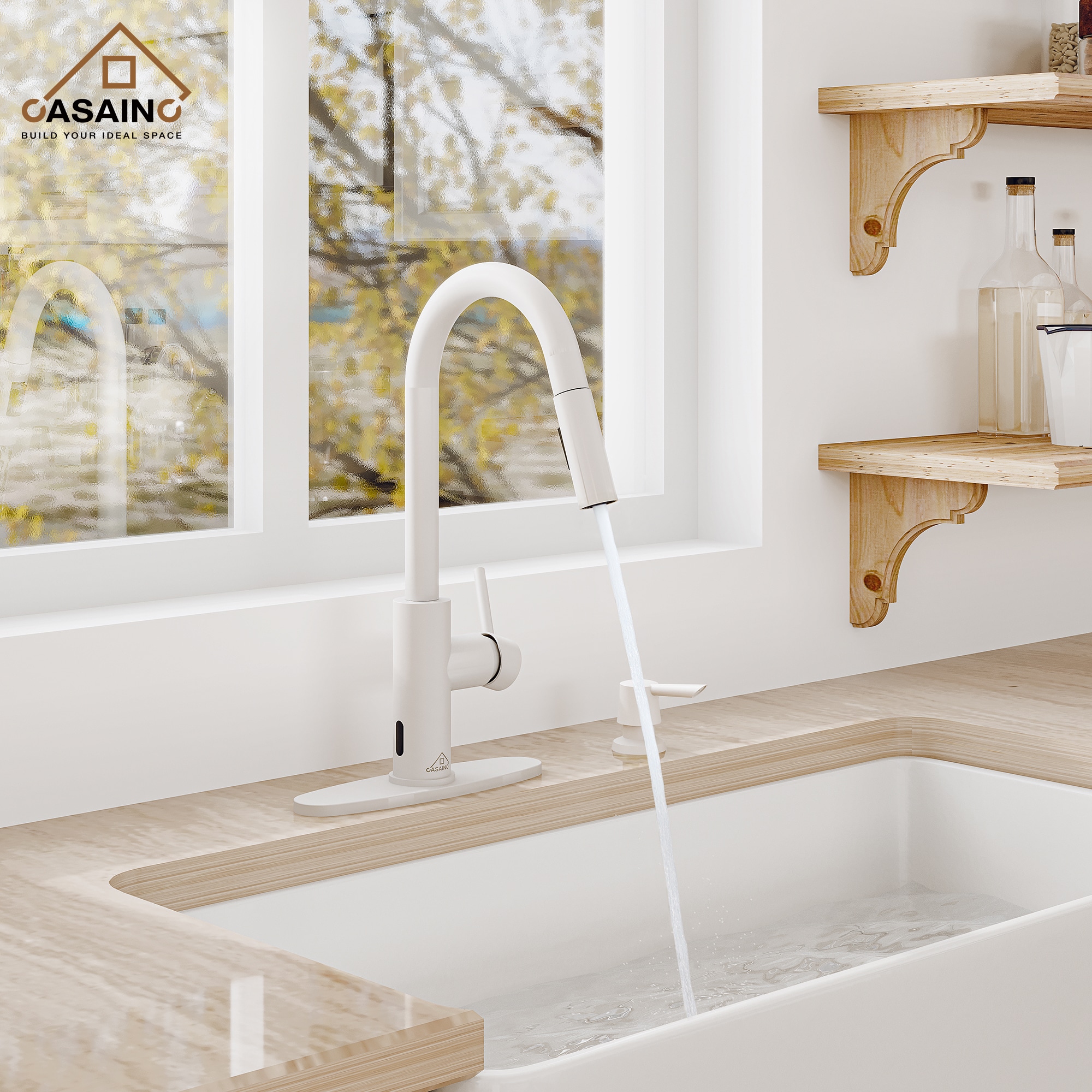CASAINC CA-W3374-MW Kitchen-Faucets - View #2