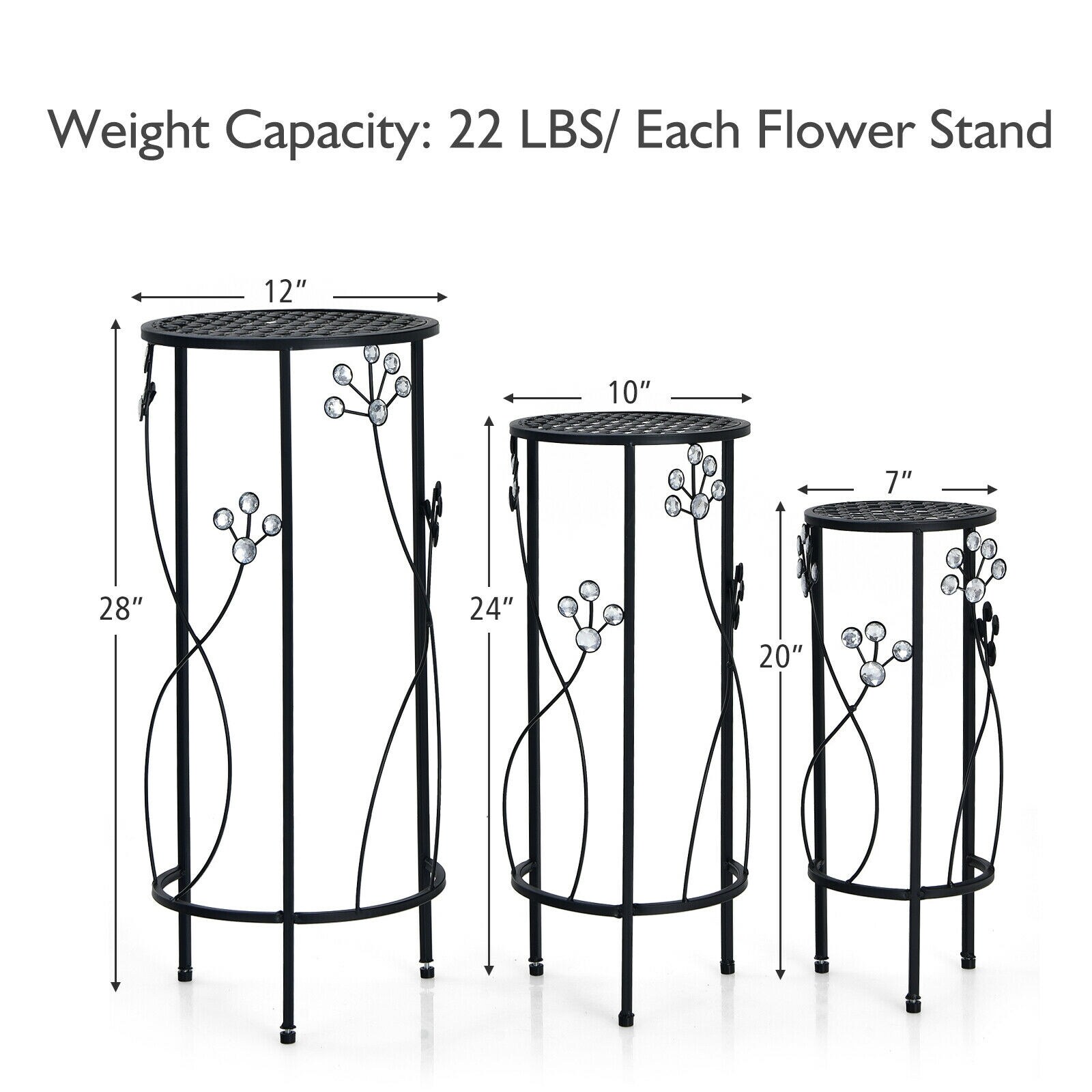 Forclover CTWE-NP10276BK Plant-Stand - View #10