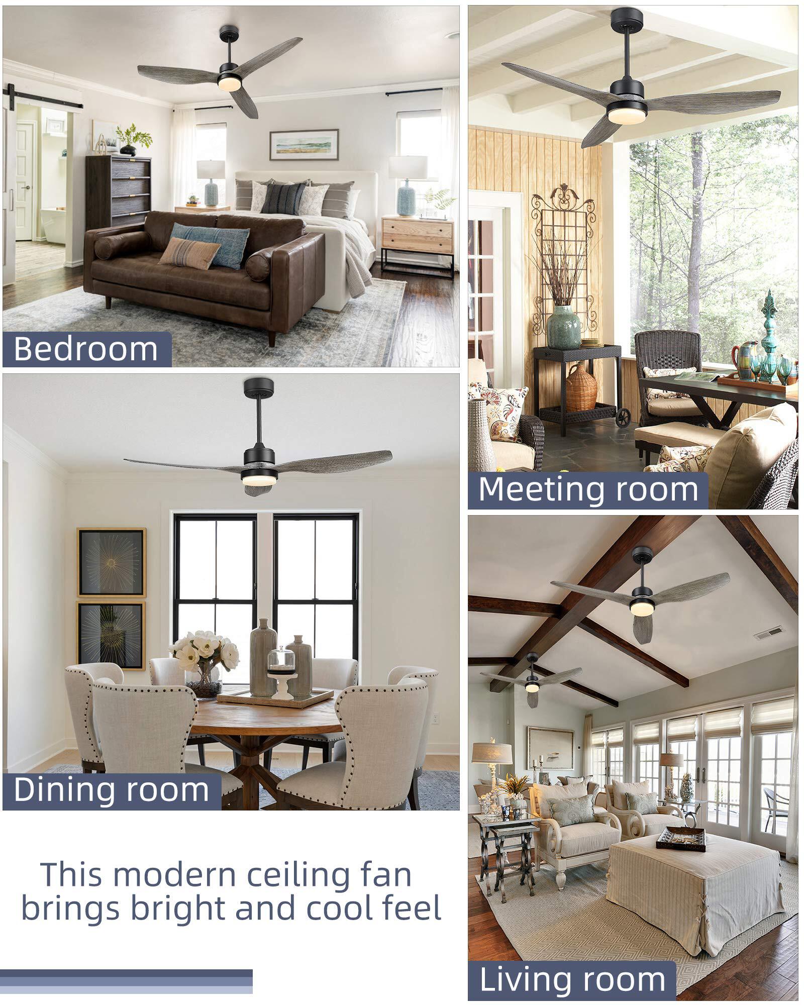 Flynama DJ359-WD Ceiling-Fans - View #10
