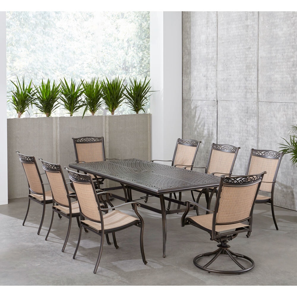 Hanover FNTDN9PCSW2C Patio-Dining-Sets - View #11
