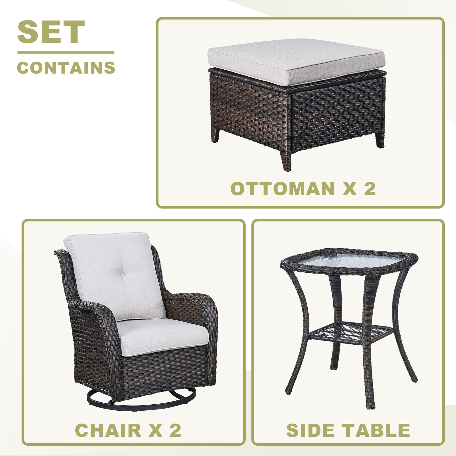 Rilyson FS023025014-2 Patio-Conversation-Sets - View #3