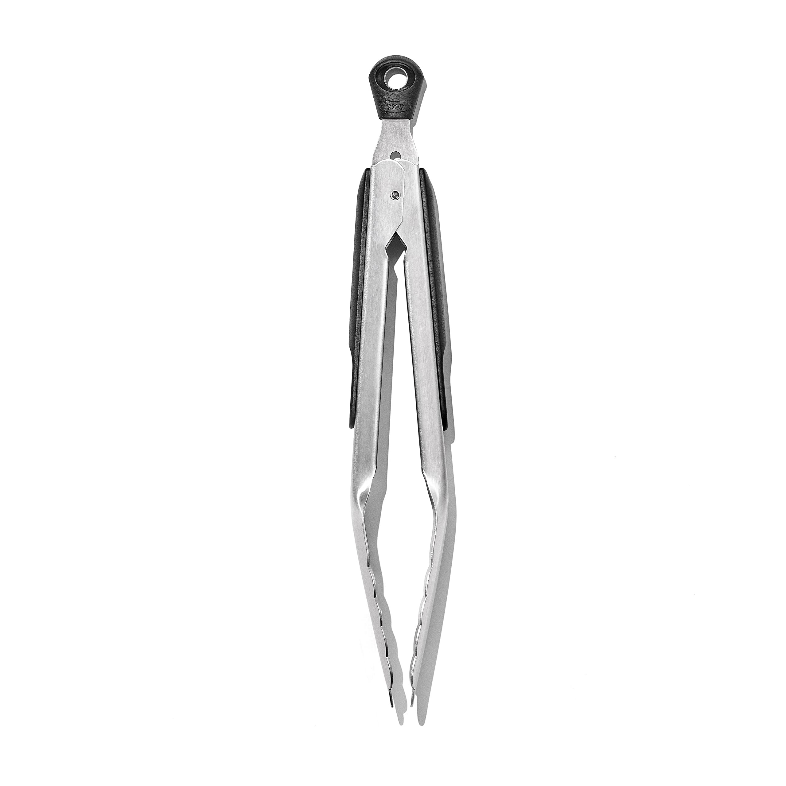 OXO Good Grips 9 Inch Stainless Steel Locking Tongs for Versatile Cooking #28481