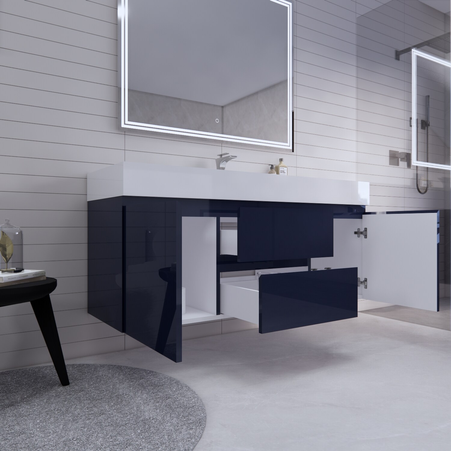 BV Better Vanity BTB-60S-NB Bath-Vanity-Combo - View #4