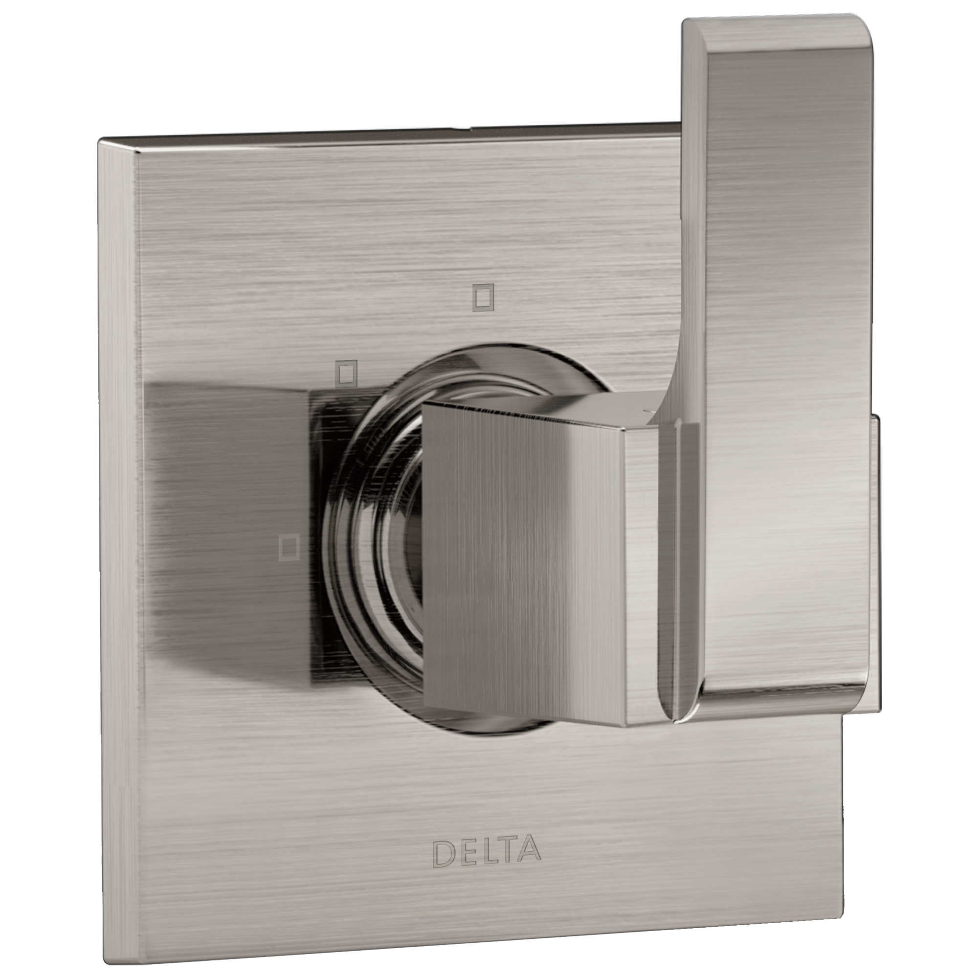 Delta T11867-SS Ara Stainless Steel 2.5-Inches Universal Bathtub/Shower Diverter 0.5-Inches -ID