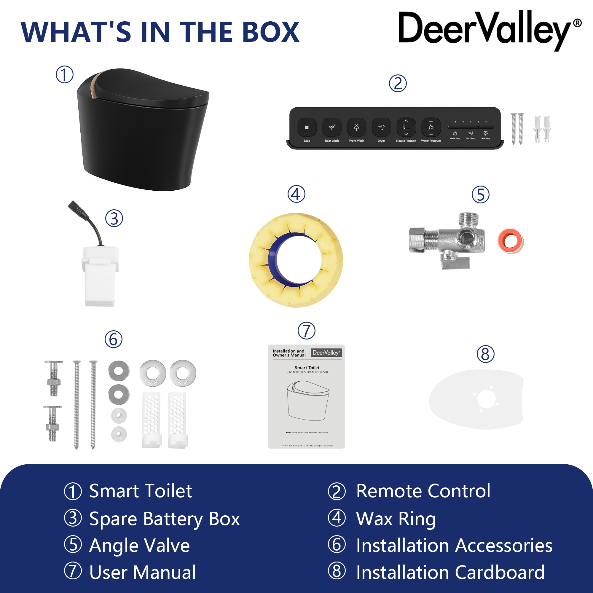 DeerValley DV-1S0160B-V3 bidets - View #12