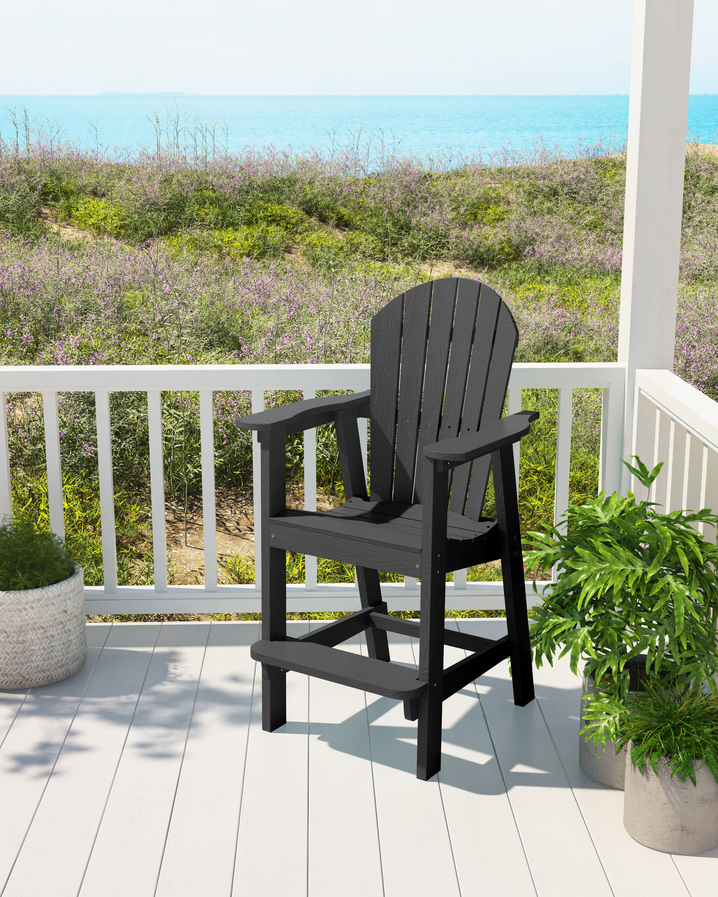  WSYZ01-BLACK Patio-Chairs - View #3