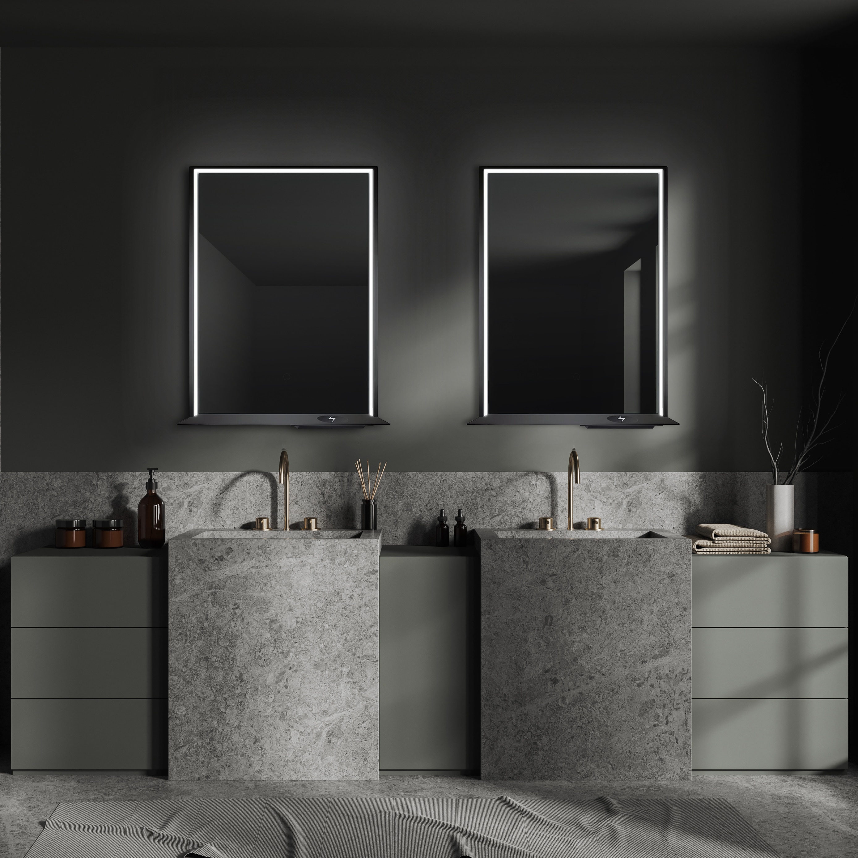 Dreamwerks FR-002-M Framed-Bath-Mirrors - View #4
