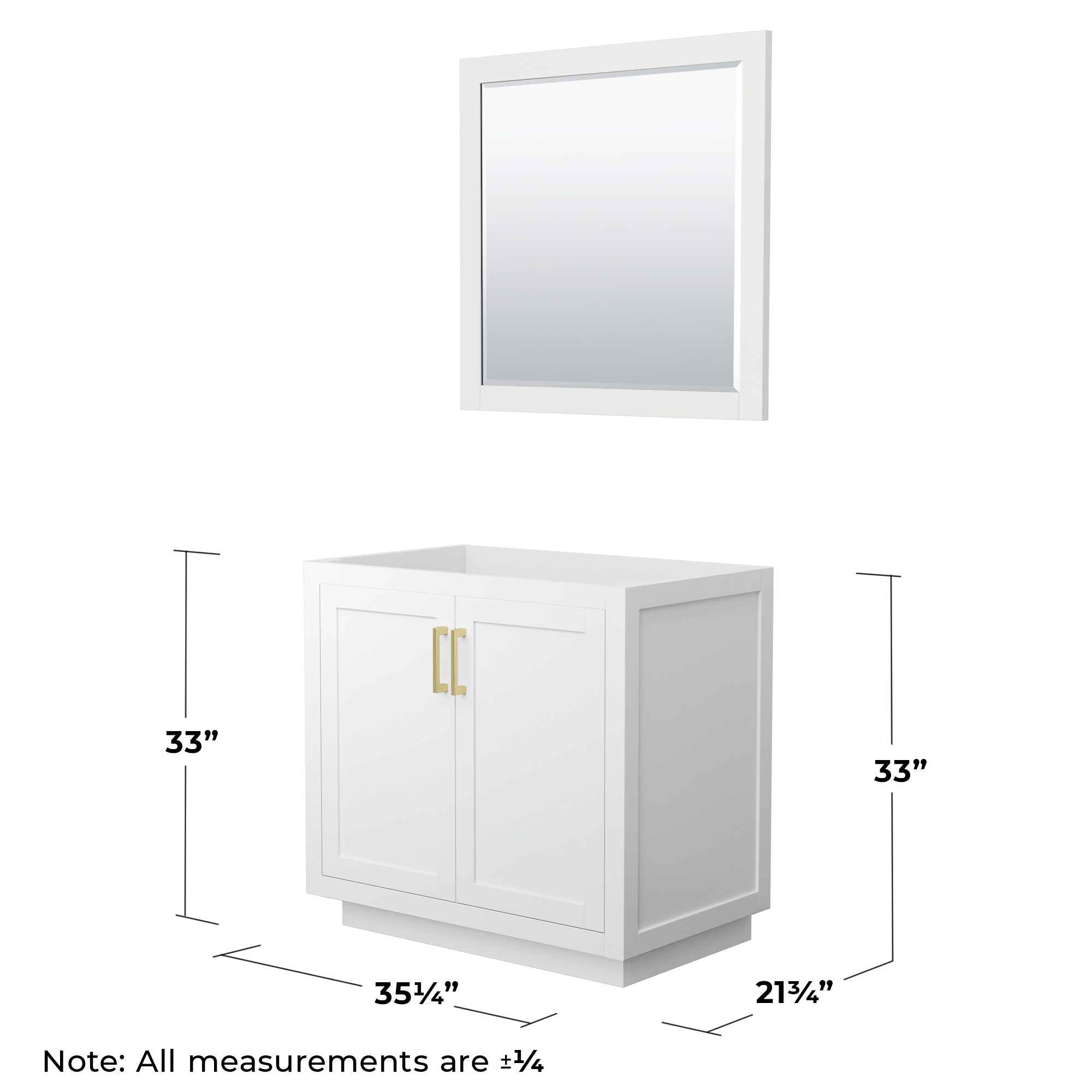 Wyndham Collection WCF292936SWGCXSXXM34 vanities - View #4