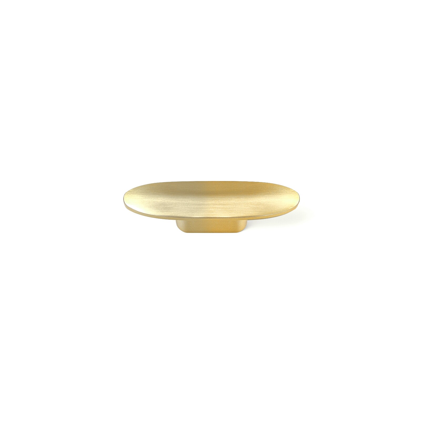 Miaokesen 1751TLS-DK-6 2-3/16-in Light Brushed Brass Bar Modern Cabinet Knob 6 -Pack