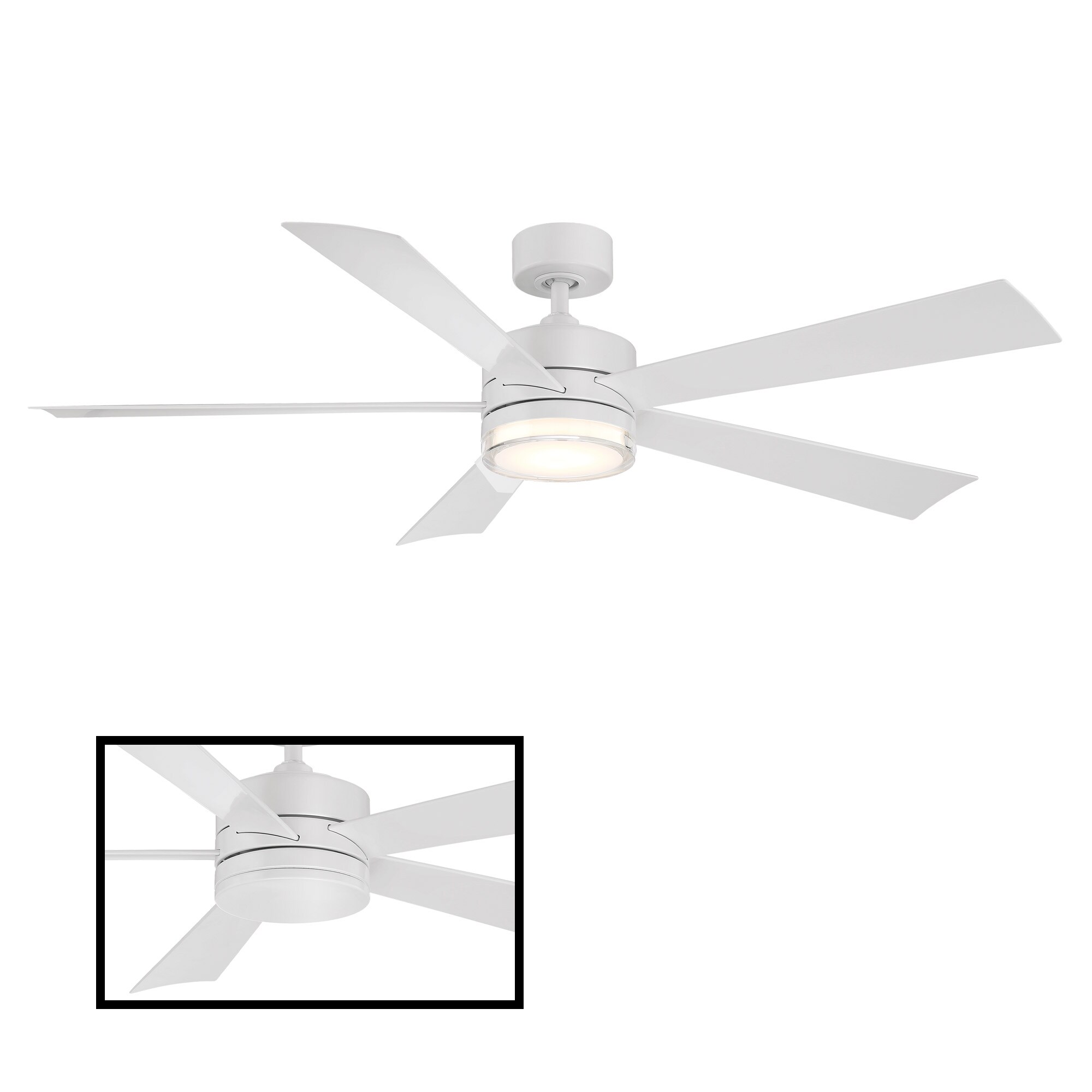 Modern Forms FR-W1801-60L-MW Ceiling-Fans - View #3