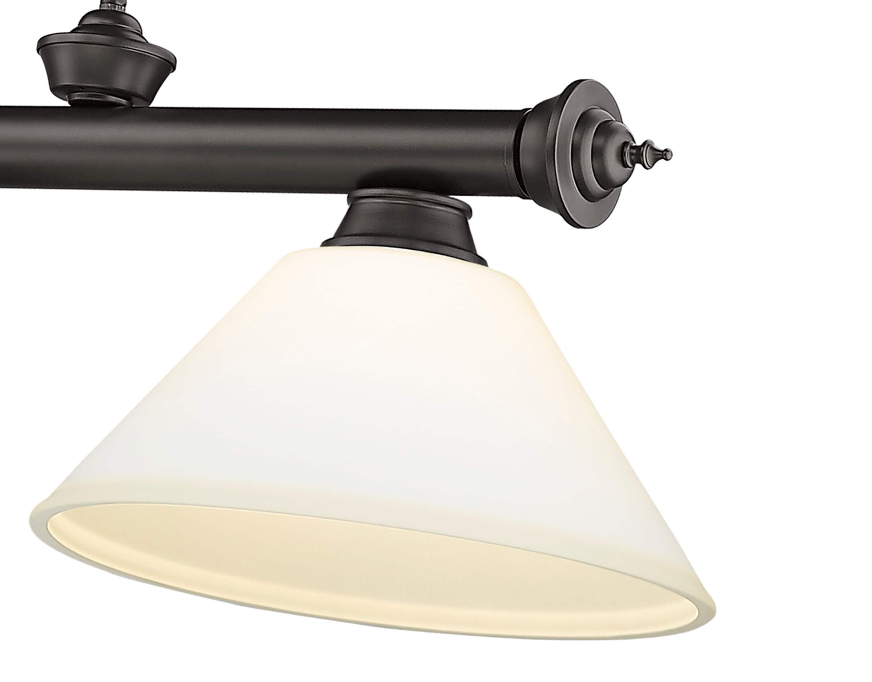 Z-Lite 2306-3BRZ-AMO14 Pool-Table-Lighting - View #4