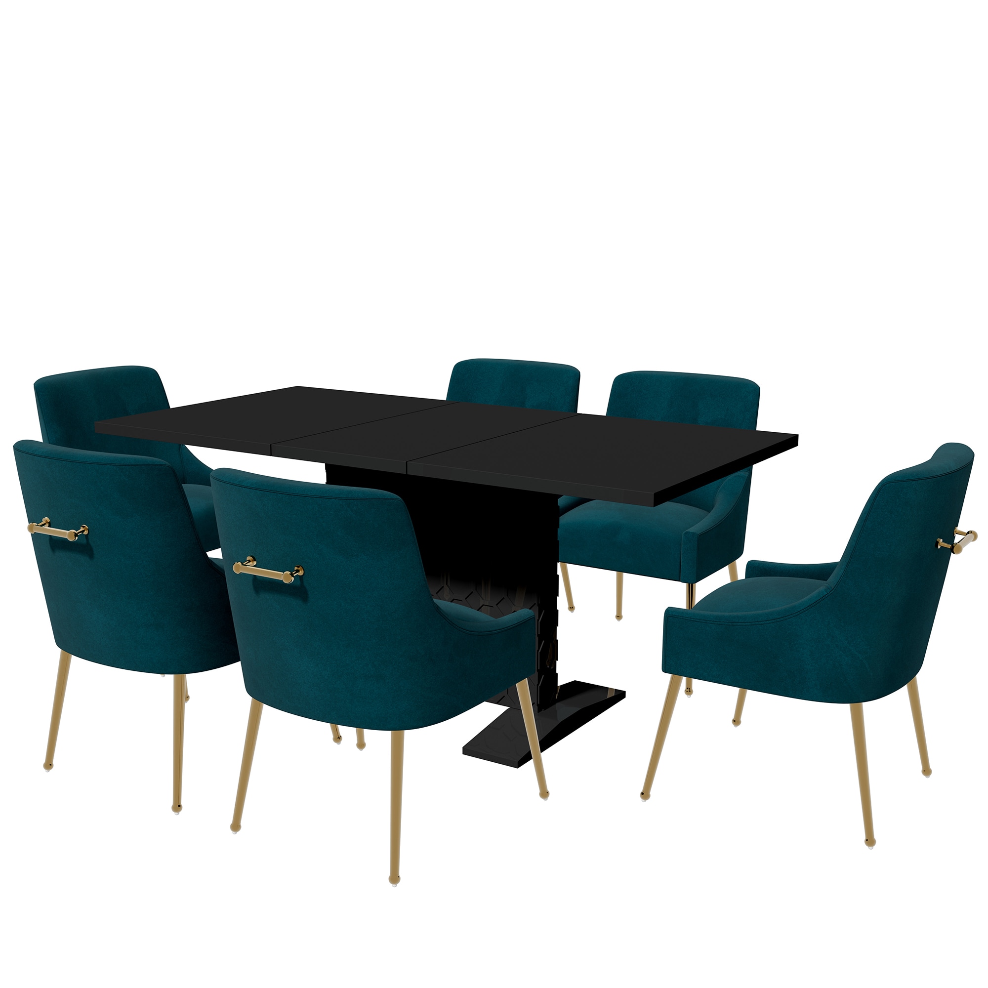 Clihome CL-ST1-BK700LGR Dining-Sets - View #2