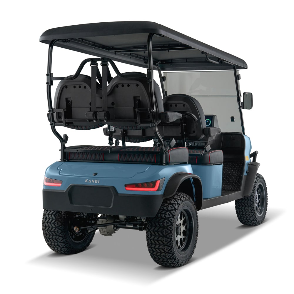 KANDI 4 Seat Forward Facing Electric Golf Cart with Lithium Ion Battery ...