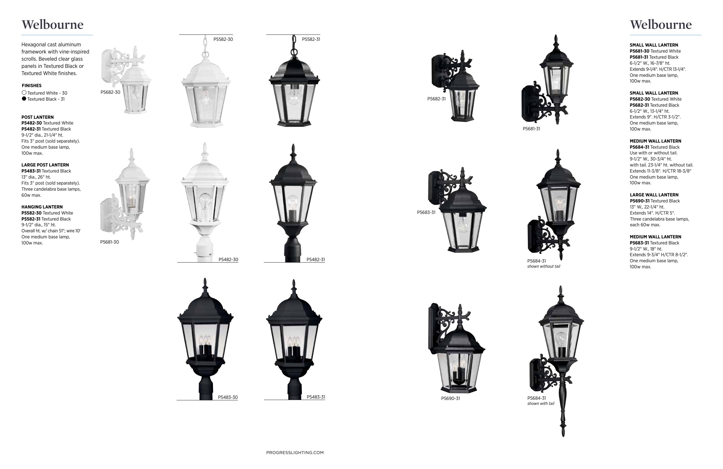 Elegant Black Ceramic Outdoor Lantern Sconce with Clear Beveled Glass