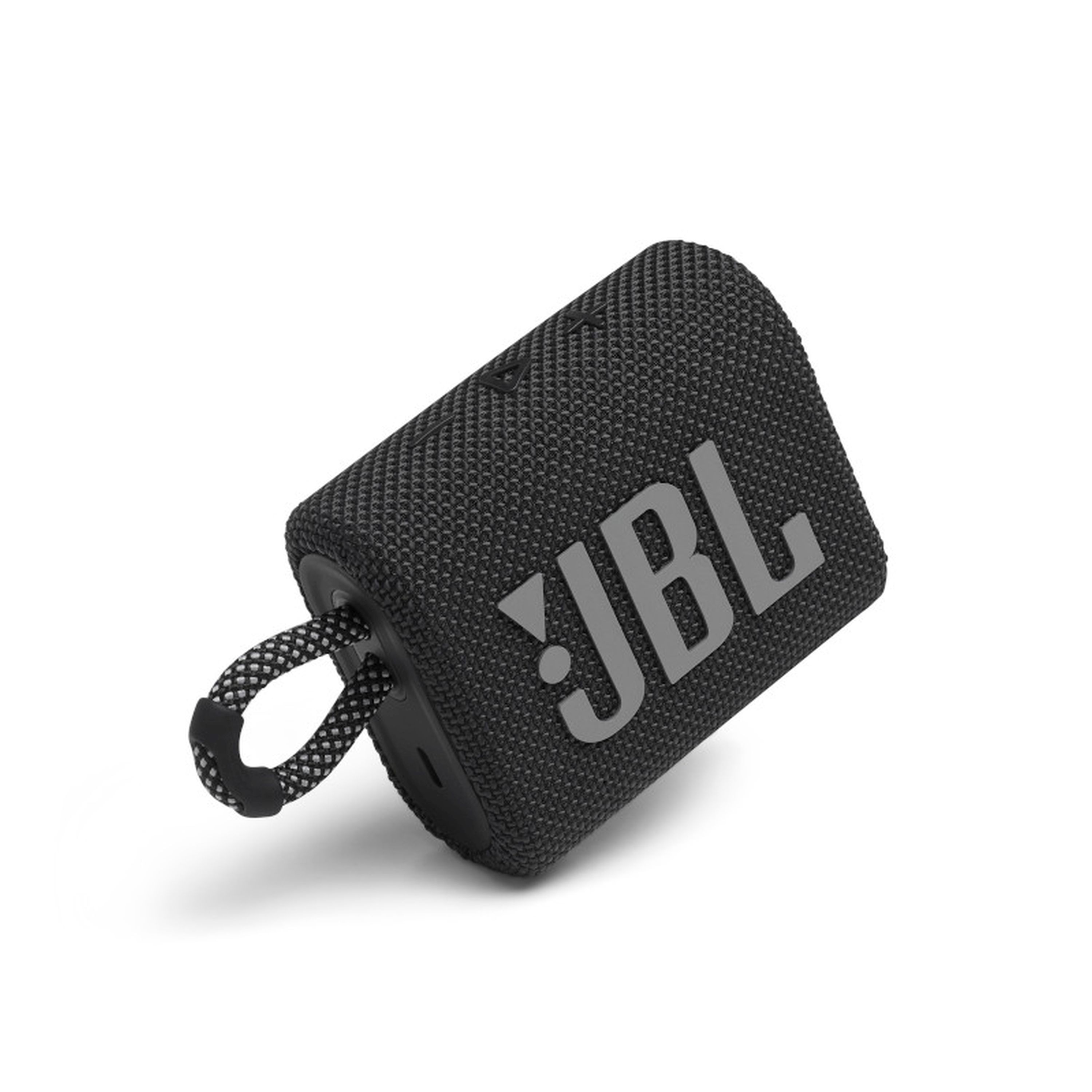 JBL Go 3 BT Black 3.4-in 0.555-Watt Indoor/Outdoor Portable Speaker in the Speakers department at Lowes.com