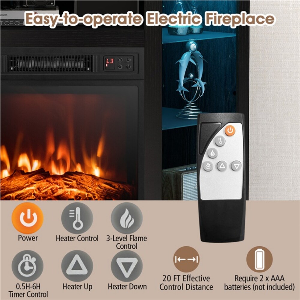 Clihome CL-DKUS-10169 Electric-Fireplaces - View #6