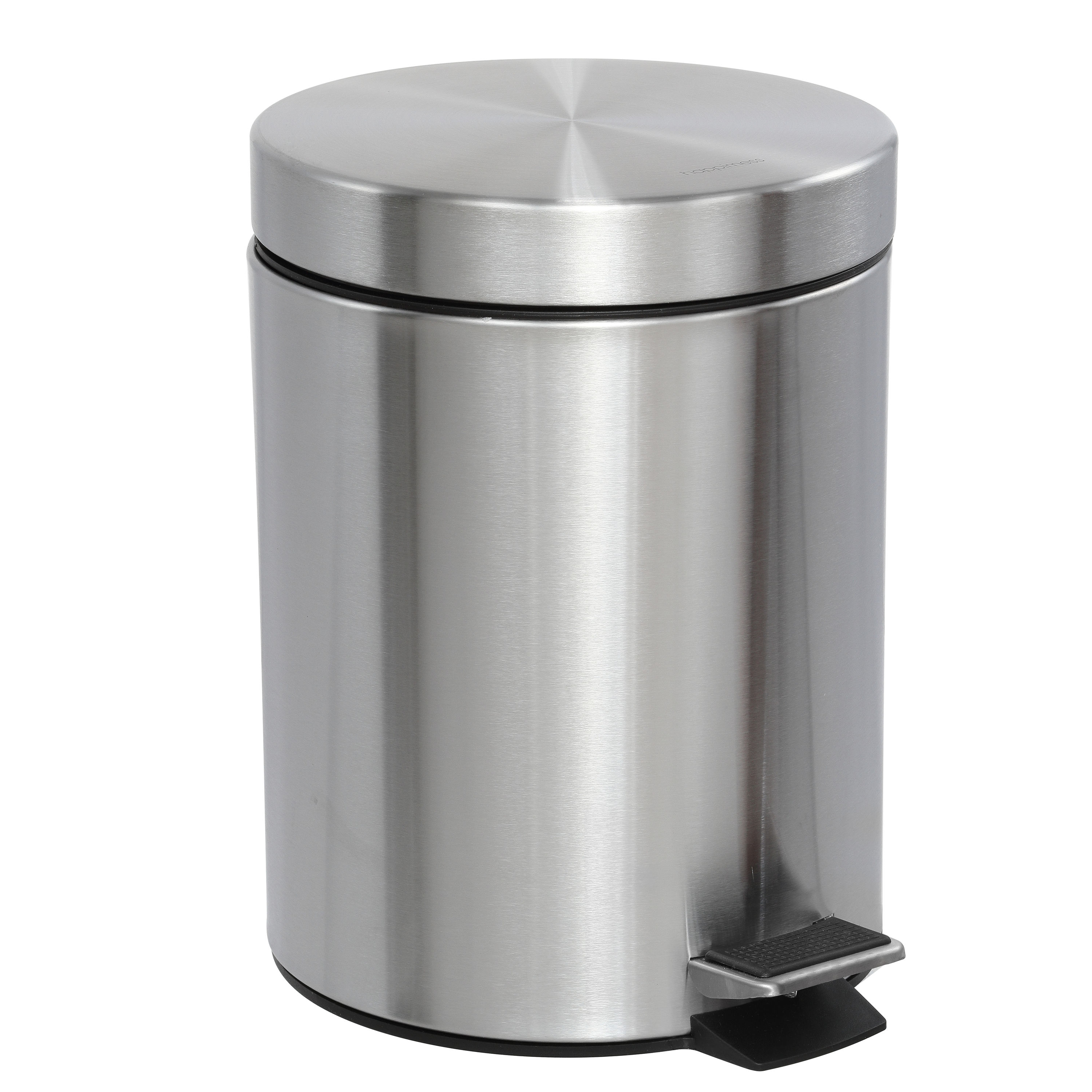 happimess 7.9-Gallons Stainless Steel Kitchen Trash Can with Lid Outdoor in  the Trash Cans department at