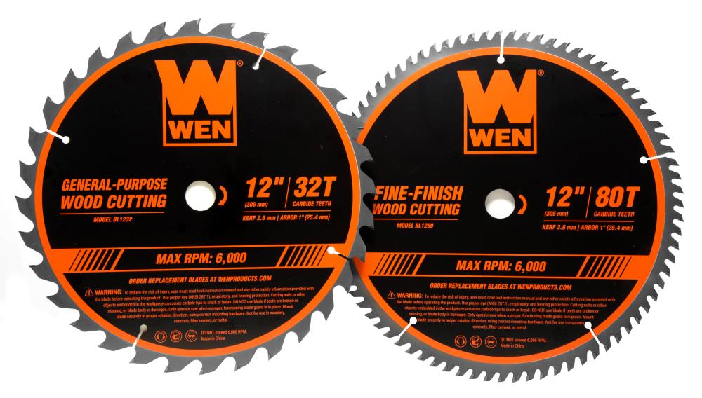 8 Inch Carbide Tipped Circular Saw Blade For Wood Cutting 80 Tooth Woodworking 