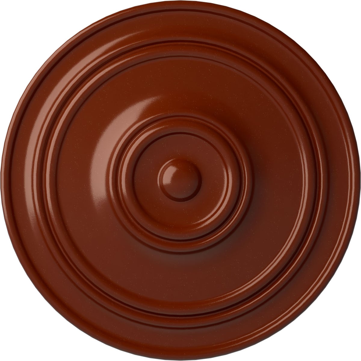 Ekena Millwork CM22CLFIF Classic 21.875-in W x 21.875-in L Firebrick Polyurethane Ceiling Medallion
